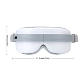 Electric Vibration Eye Massager Hot Compress Music Fatigue Relieve Eye Care Heating Therapy Foldable Office Home Sleep Eye Mask