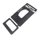 Track Saw Square Guide Rail Clamp W/ 1200mm Parallel Guide System Woodworking 90 Degree Right Angle Guide Plate Position Tool