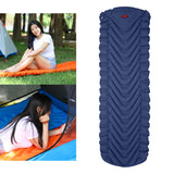 Outdoor Sleeping Pad Camping Inflatable Mattress without Pillows Travel Mat Bed Ultralight Air Cushion Hiking Trekking