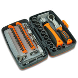 38/32 in 1 Screwdriver Set Multi-purpose Ratchet Handle Wrench Bit Household Machine Repair Combination Tool