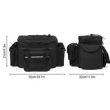 Large Capacity Fishing Tackle Bag Waterproof Fishing Tackle Storage Bag Case Outdoor Travel Hunting Shoulder Bag Fishing Bags
