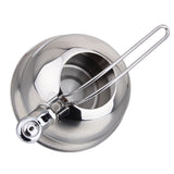 2.5L Kettle Stainless Steel Whistling Teapot Tea Kettle for Home Outdoor Camping Hiking Backpacking
