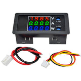 0.28inch DC 0-100V 10A LED Digital Voltmeter Ammeter Wattmeter Voltage Current Power Supply Energy Meter Detector Tester Monitor