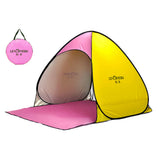 Outdoor Camping Tent Pop-up Fun-Play Tent Automatic Instant Tent UV Protection Tent Sun Shade Awning for Camping Beach Backyard