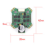 IFlight BLITZ Mini F7 Flight Controller Stack OSD（AT7456E）W/ BLITZ E55A 4-IN-1 ESC DShot150/300/600 2-6S for FPV Racing Drone