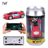 NY 1:58 Mini RC Car Battery Operated Racing Car Cans Package Machine Drift-buggy Bluetooth Radio Controlled Toy Gift for Kids