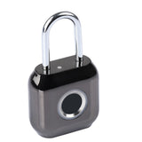 Smart Biometric Fingerprint Door Locks Waterproof USB Rechargeable Door Lock, Keyless Fingerprint Padlock For Luggage Suitcase