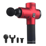 Muscle Massage Gun Fitness Tools Sore Deep Tissue Recovery Cordless Low Noise Vibrating Handheld Power Electric Whole Body