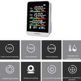 Carbon Dioxide Detector Portable Air Quality Detector Temperature And Humidity Detection Formaldehyde Detector
