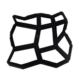 Black Plastic Making DIY Paving Mould Home Garden Floor Road Concrete Stepping Driveway Stone Path Mold Patio Maker