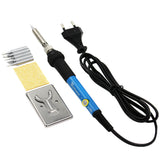 New Adjustable Temperature Electric Soldering Iron 220V 110V 60W 80W Welding Solder Rework Station Heat Pencil Tips Repair Tool