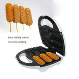 Grilled Sausage Machine Barbecue Machine Hot Dog Machine Sausage Party 220V Breakfast Machine EU Plug