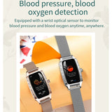 H8 Plus Smart Watch Women Luxury Fitness Bracelet Heart Rate Blood Pressure Health Monitor Women's Girl  Wristwatch Smartwatch