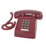 Corded Single Line Telephone Retro Telephones Land Line Old Fashion Hearing Impaired Landline Telephones for Seniors Home Hotel