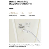 LED Makeup Mirror USB Rechargeble Touch Dimmer Switch Portable Cosmetic Mirror Dressing Table Vanity Mirrors espejos con luz led