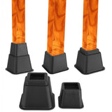 8Pcs Adjustable Bed Risers or Furniture Riser to Create an Additional 3 Inches of Storage Desk or Sofa Lift