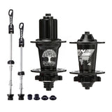 MTB Bike Hub Mountain Bike Bicycle Front &amp; Rear Hub Set 36 Holes 6 Bearings with Quick Release Bikes Flower Drum Accessories