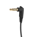 2Pcs 3.5mm Plug Earphone Repair Cable Oxygen Free Copper Lossless Headphone Sound Wire Replacement with Mic 1.2m for DIY