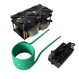 1800W ZVS high frequency induction heating high power high frequency quenching intermediate frequency furnace no tap with power