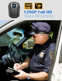 BOBLOV PD70 WiFi Body Camera 1296P Wearable Body Cameras Night Vision Camera Built-in Memory Small Body Audio Recording camera