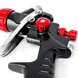 1.0mm LVMP Car Paint Spraying Tool Set Gravitys-Feed Air Sprayer Airbrush Kit Auto Painting Repairing Device