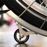 PODAY 1 Pcs Superlight Bicycle Easy Wheel Aluminum Alloy for Brompton Rear Mudguard Rollers Wheels Easy Install