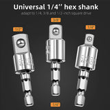 21 pcs Drill Bit Extension set Hex Shank Universal Joint Flexible Drill Extension Hex Shank Drill Nut Driver Bit Screwdriver Bit