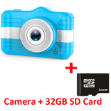 Mini Digital Camera 3.5 Inch Cartoon Cute Camera For Kids 12MP 1080P HD Photo Video Children Camera Birthday Gift For Children