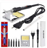 LCD Dgital Soldering Iron Kits 80W 220V 110V Temperature Adjustable Welding Tools Kit Soldering Rework Station Solder Tools
