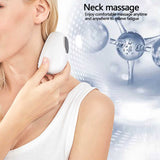 3 Gear Massage Brush Hot Compress Vibration Electronic Brush for Head Neck Massage Brush Relieve Fatigue