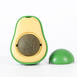 Avocado Catnip Wall Ball Cat Toys Teeth Cleaning Cat Supplies Catnip Mini Toys Licking Balls Snack Healthy Rotatable Treats
