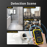 FNIRSI GC-01 Geiger Counter Nuclear Radiation Detector X-ray Beta Gamma Detector Dosimeter Radioactive Tester Marble Detector