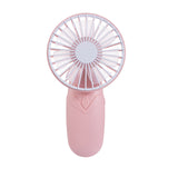 Mini Pocket Fan Cool Air Hand Held Cooler Cooling Fans Power By 2x AAA Battery 77UB Small Fan Pattern Hold Fans Student Outdoors
