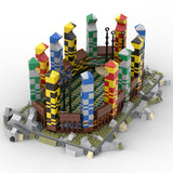 Creator Expert Magic School Quiditchs Pitch Sports Venue Architecture MOC-25430 Building Blocks Toys