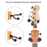 Guitar Wall Mount Hanger 3 PCS Guitar Hanger for Guitar Ukulele Bass Banjo Mandolin Guitar Hanger Instrument Display