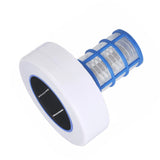 Solar Pool Ionizer Copper Silver Ion Swim Water Kills Algae Chlorine-Free 160mm 6.29x2.63x5.9inch Plastic+Copper White