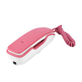 Mini Telephone Home Landline Phone Wall Mounted Telephone Desktop Corded Fixed Phone for Home Office Hotel Business mini phone
