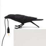 Seletti Bird Wall Lamp Italian Modern Resin White Black Light for Bedroom BedsideLiving Room Decoration Led Light Fixtures
