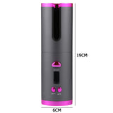 Automatic Hair Curler Auto Ceramic Wireless Curling Iron Hair Waver Tongs Beach Waves Iron Curling Wand Air Curler USB Cordless