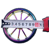 Folding Bike Easy Wheel for Brompton/Birdy Aluminum Alloy CNC Easywheel Ultralight Sealed Bearing Push Wheels