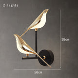 Modern led bedroom wall lamp for corridor staircase bedroom Nordic gold plated Nordic luxury home decoration device