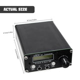 USDR USDX+ Plus V2 8 Band 10/15/17/20/30/40/60/80M SDR All Mode HF SSB QRP Transceiver Receiver With 4000Mah Battery