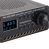Radio Recorder Multi Conversion Portable Radio Receiver Built in Battery Aluminum Alloy Case Si4732 for Worldwide Reception