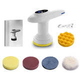 80W Cordless Handheld Portable Electric Car Polisher Waxing Machine 6-Speed Adjustment Sofa Furniture Electrical Wood Floor Care