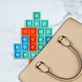 Fidget Toy Anti-stress Puzzle Shape Bubble Sensory Stress Relief Toy Autism Special Needs Decompression Relax Pressure