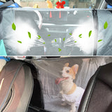 Dog Car Seat Cover Pet Car Mat Pet Hammock Waterproof Pet Transport Cushion Rear Seat Cushion Travel Protector Pet Supplies