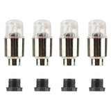 4pcs Biycle Tire Wheel Rims Stem Air Valve Caps Aluminum Colorful LED Light Bicycle Lights Bicycle Accessories