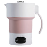 Foldable Electric Kettle 600ML Silicone Kettle Boiling Water Heater Portable For Tea Coffee Hot Drinking Travel