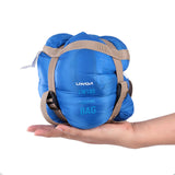190*75cm Camping Envelope Sleeping Bag Ultralight Travel Mini Lazy Bags With Compression Bag Equipment Spring Autumn