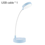 LedTafellamp Make Up Spiegel Led Licht Usb Student Boek LeeslampOogbescherming MobieleTelefoon HouderThuis Slaapzaal Nacht licht